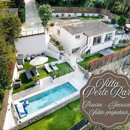 Piscine-Jacuzzi-Videoprojecteur-Clim La Perle Rare Villa Mougins Eksteriør bilde
